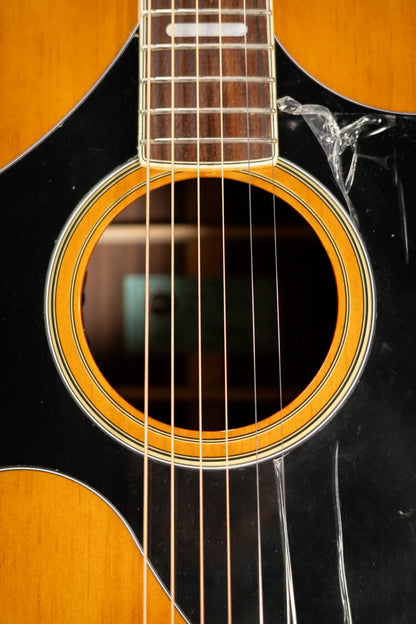Epiphone Marcus King Signature El Dorado Acoustic/Electric Guitar - Natural with Hardshell Case