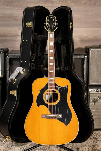 Epiphone Marcus King Signature El Dorado Acoustic/Electric Guitar - Natural with Hardshell Case