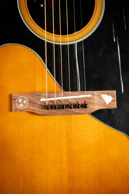 Epiphone Marcus King Signature El Dorado Acoustic/Electric Guitar - Natural with Hardshell Case