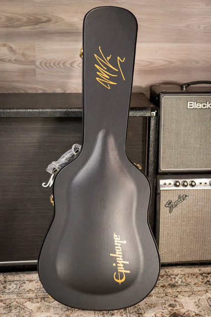Epiphone Marcus King Signature El Dorado Acoustic/Electric Guitar - Natural with Hardshell Case