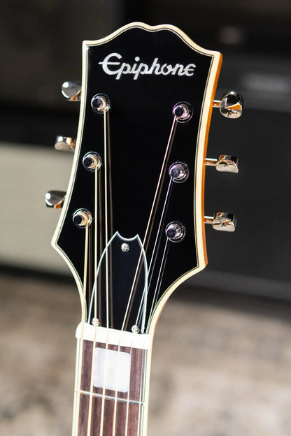 Epiphone Marcus King Signature El Dorado Acoustic/Electric Guitar - Natural with Hardshell Case