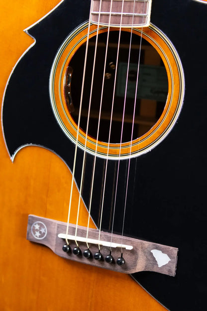 Epiphone Marcus King Signature El Dorado Acoustic/Electric Guitar - Natural with Hardshell Case