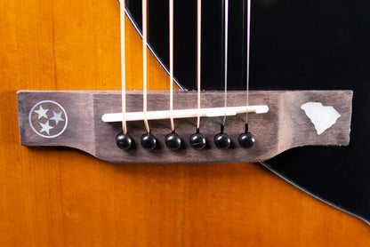 Epiphone Marcus King Signature El Dorado Acoustic/Electric Guitar - Natural with Hardshell Case
