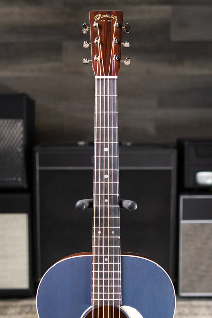 Martin 00L-16E 16 Series Acoustic/Electric Guitar - Blue Denim with Gig Bag