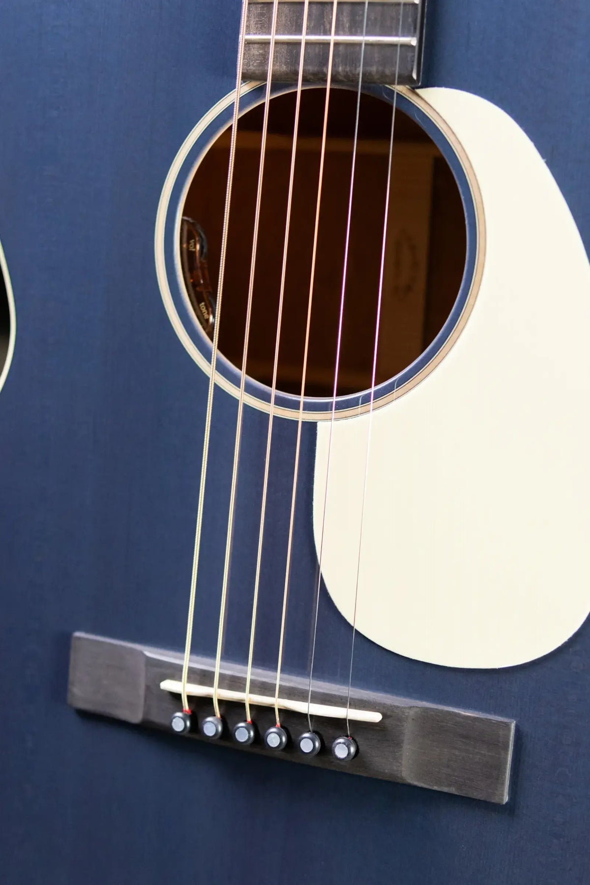 Martin 00L-16E 16 Series Acoustic/Electric Guitar - Blue Denim with Gig Bag