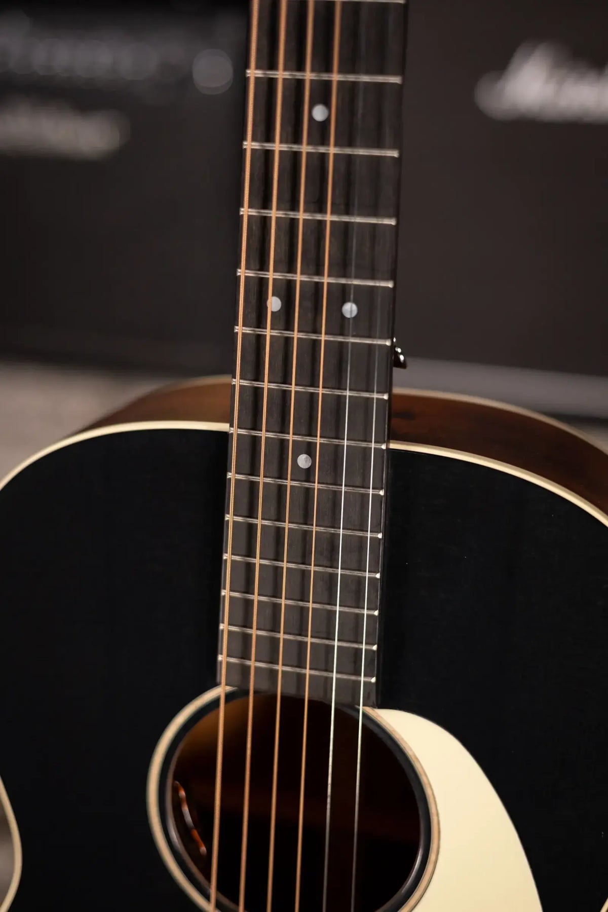 Martin 00L-16E Acoustic/Electric Guitar - Black Smoke with Gig Bag