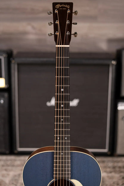 Martin 00L-16E Acoustic/Electric Guitar - Blue Denim with Gig Bag