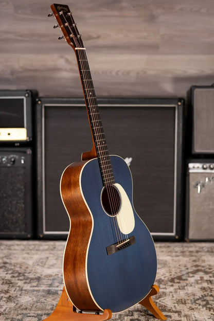 Martin 00L-16E Acoustic/Electric Guitar - Blue Denim with Gig Bag