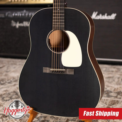Martin DSS16E Acoustic/Electric Guitar - Black Smoke with Gig Bag