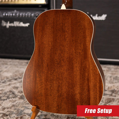 Martin DSS16E Acoustic/Electric Guitar - Black Smoke with Gig Bag