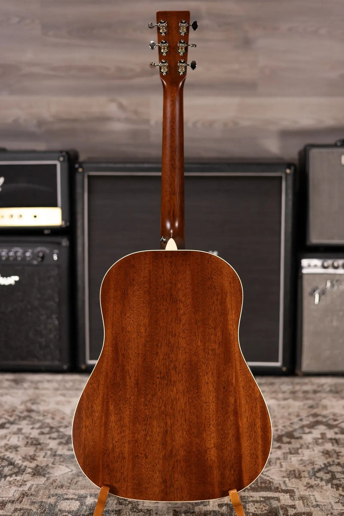 Martin DSS16E Acoustic/Electric Guitar - Black Smoke with Gig Bag