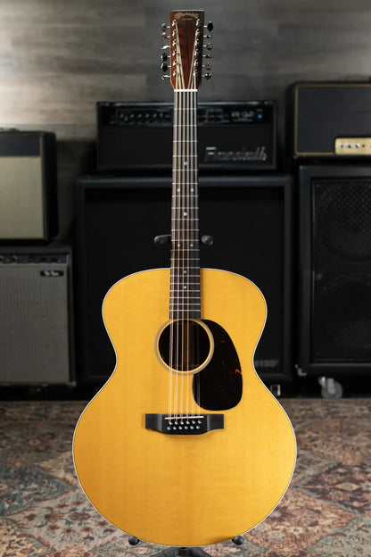 Martin Grand J-16E 16 Series 12-String Acoustic/Electric Guitar - Natural with Gig Bag