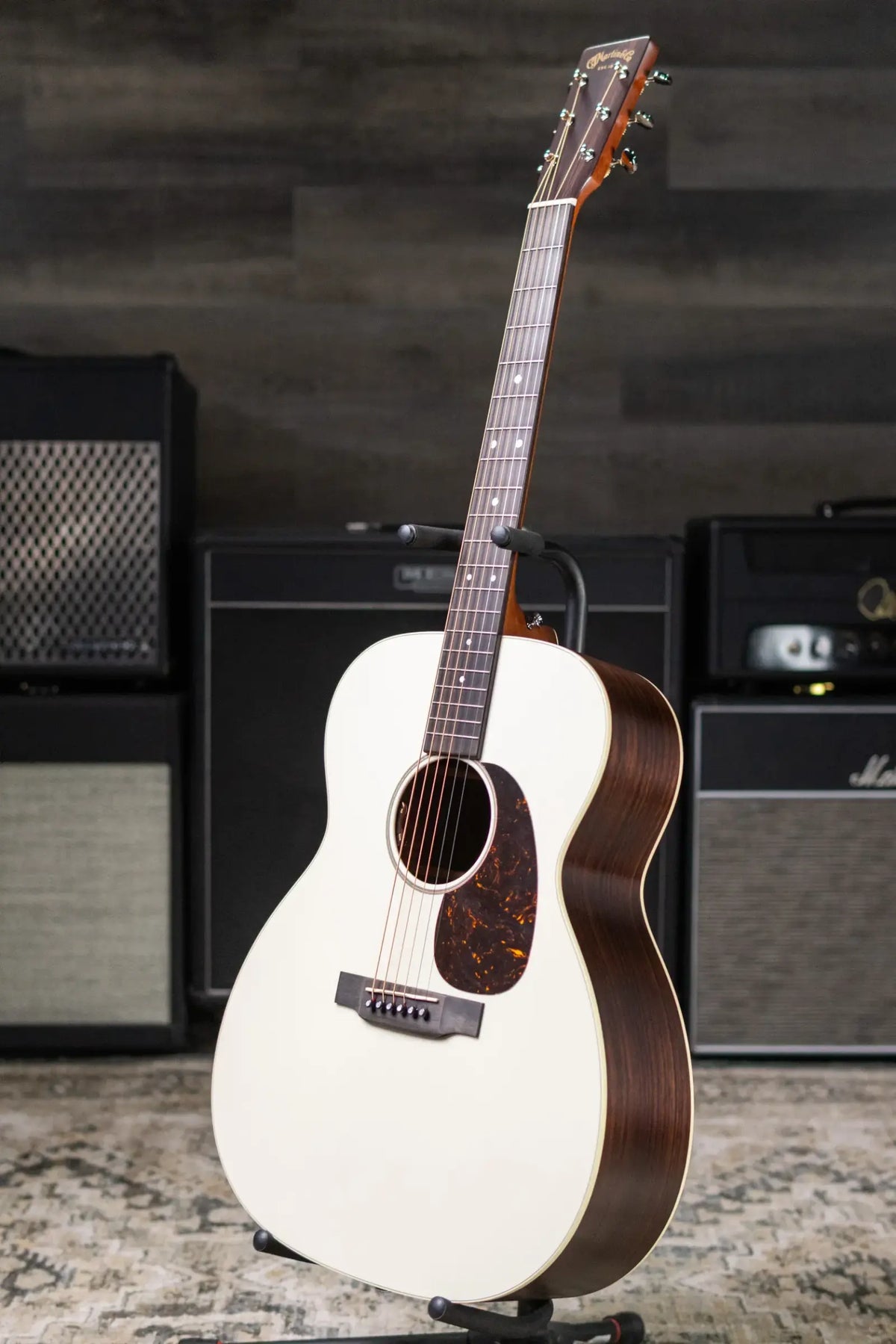 Martin J-16E 16 Series Acoustic/Electric Guitar - Cream with Gig Bag