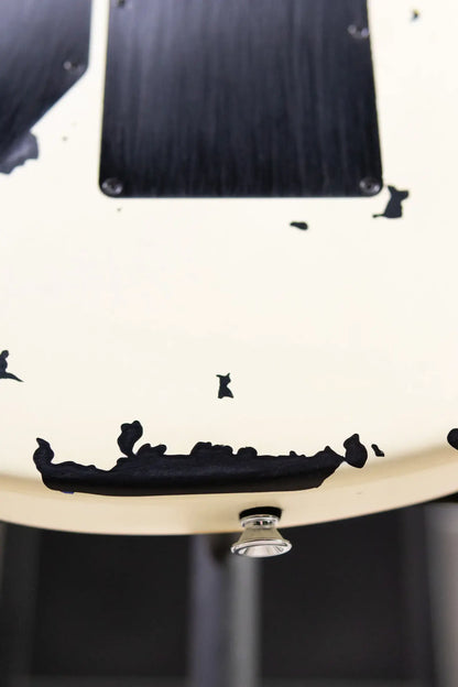 EVH Limited Edition Wolfgang Special Striped Series Electric Guitar - Distressed Ivory