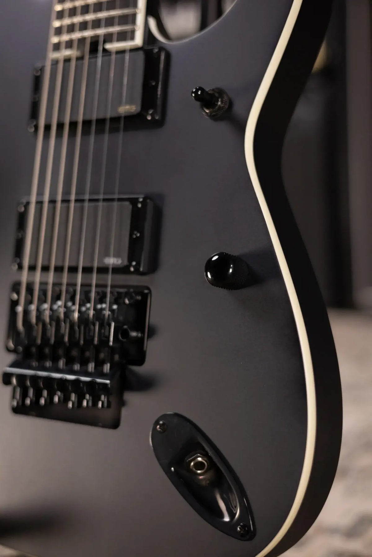 Jackson Pro Series Signature Chris Rorland SL7 Soloist Electric Guitar - Satin Black with Gig Bag