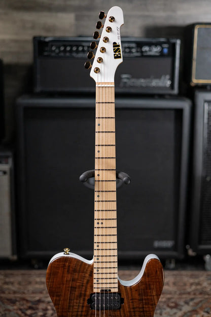 ESP Custom Shop USA Limited Edition TE-II Electric Guitar - Claro Walnut with Hardshell Case