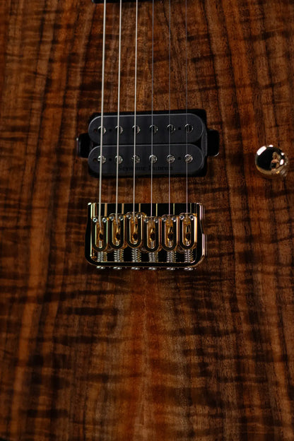 ESP Custom Shop USA Limited Edition TE-II Electric Guitar - Claro Walnut with Hardshell Case