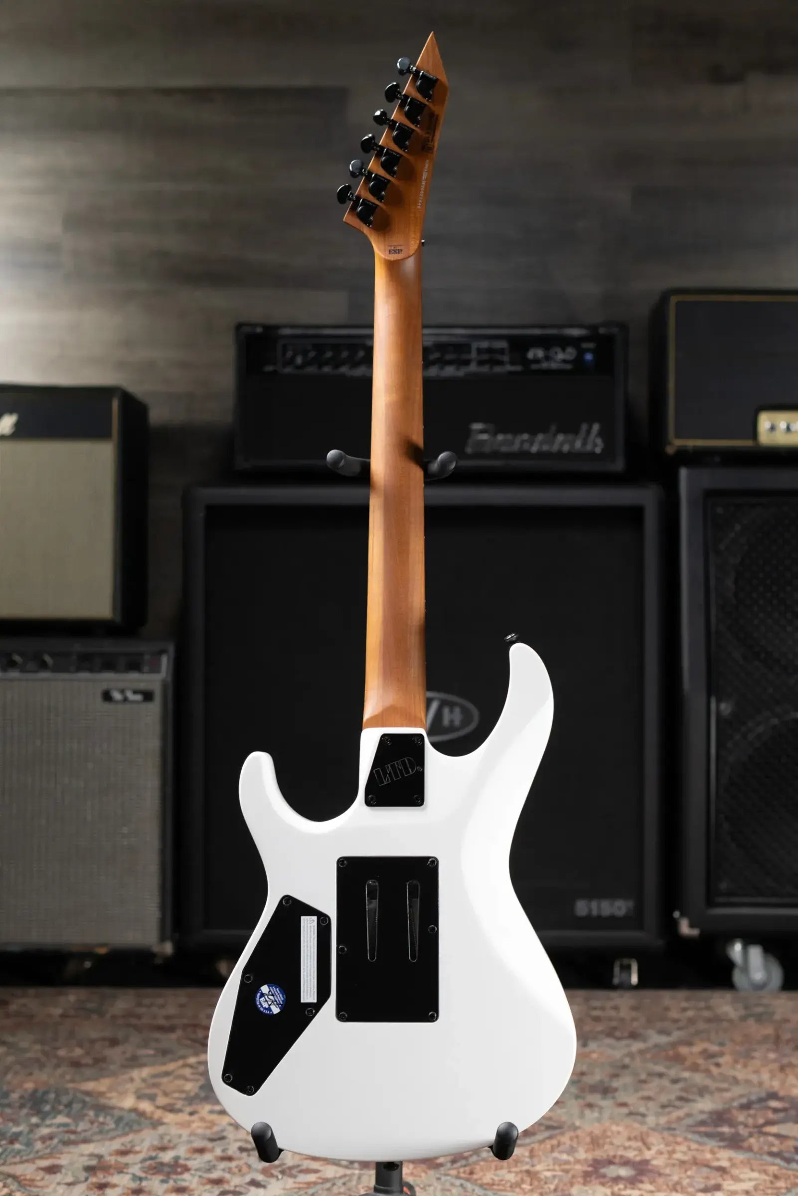 ESP LTD Deluxe MV-1000 Maverick Electric Guitar - Pearl White