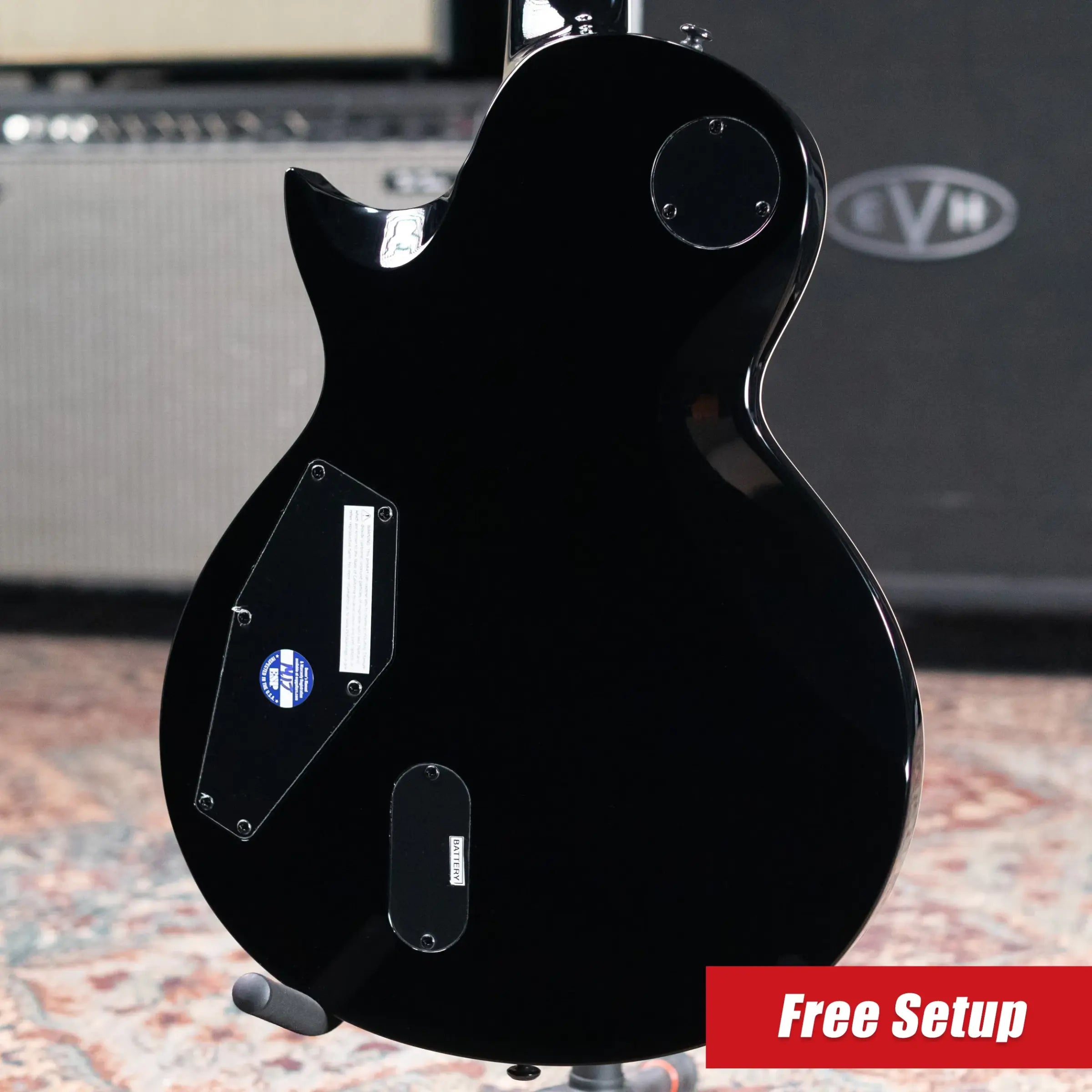 ESP LTD EC-400 QM Electric Guitar - See Thru Black Sunburst