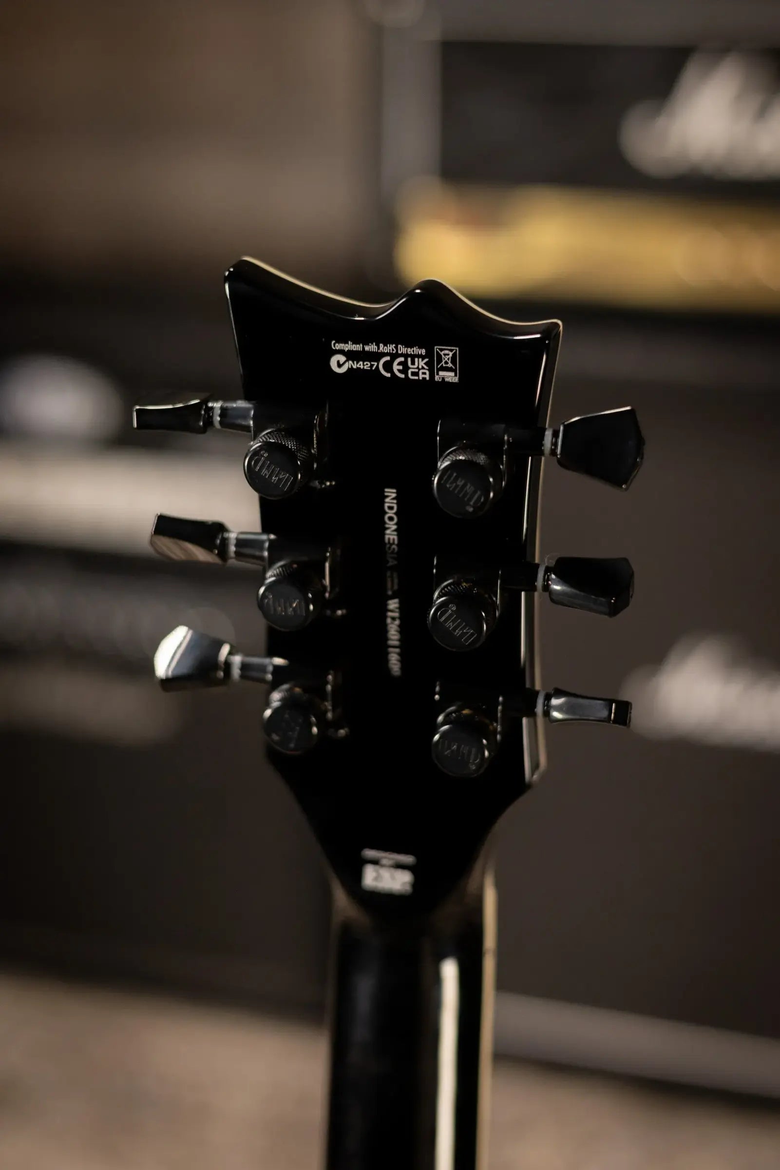 ESP LTD EC-400 QM Electric Guitar - See Thru Black Sunburst