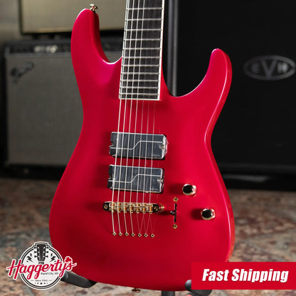 ESP LTD SC-607B Stephen Carpenter Signature 7-String Baritone Electric Guitar - Magenta with Hardshell Case