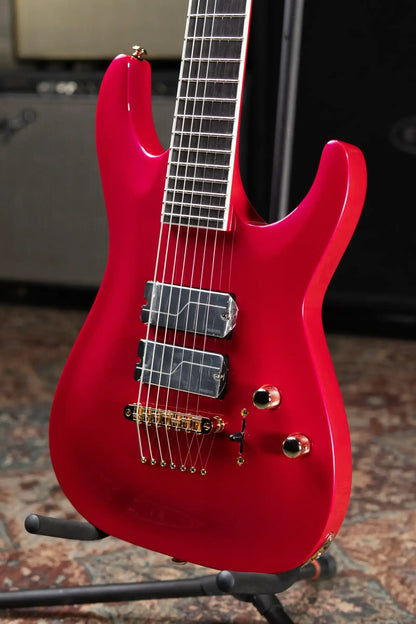 ESP LTD SC-607B Stephen Carpenter Signature 7-String Baritone Electric Guitar - Magenta with Hardshell Case