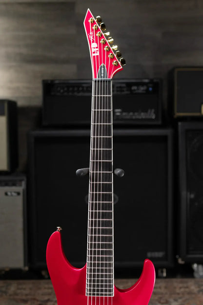 ESP LTD SC-607B Stephen Carpenter Signature 7-String Baritone Electric Guitar - Magenta with Hardshell Case
