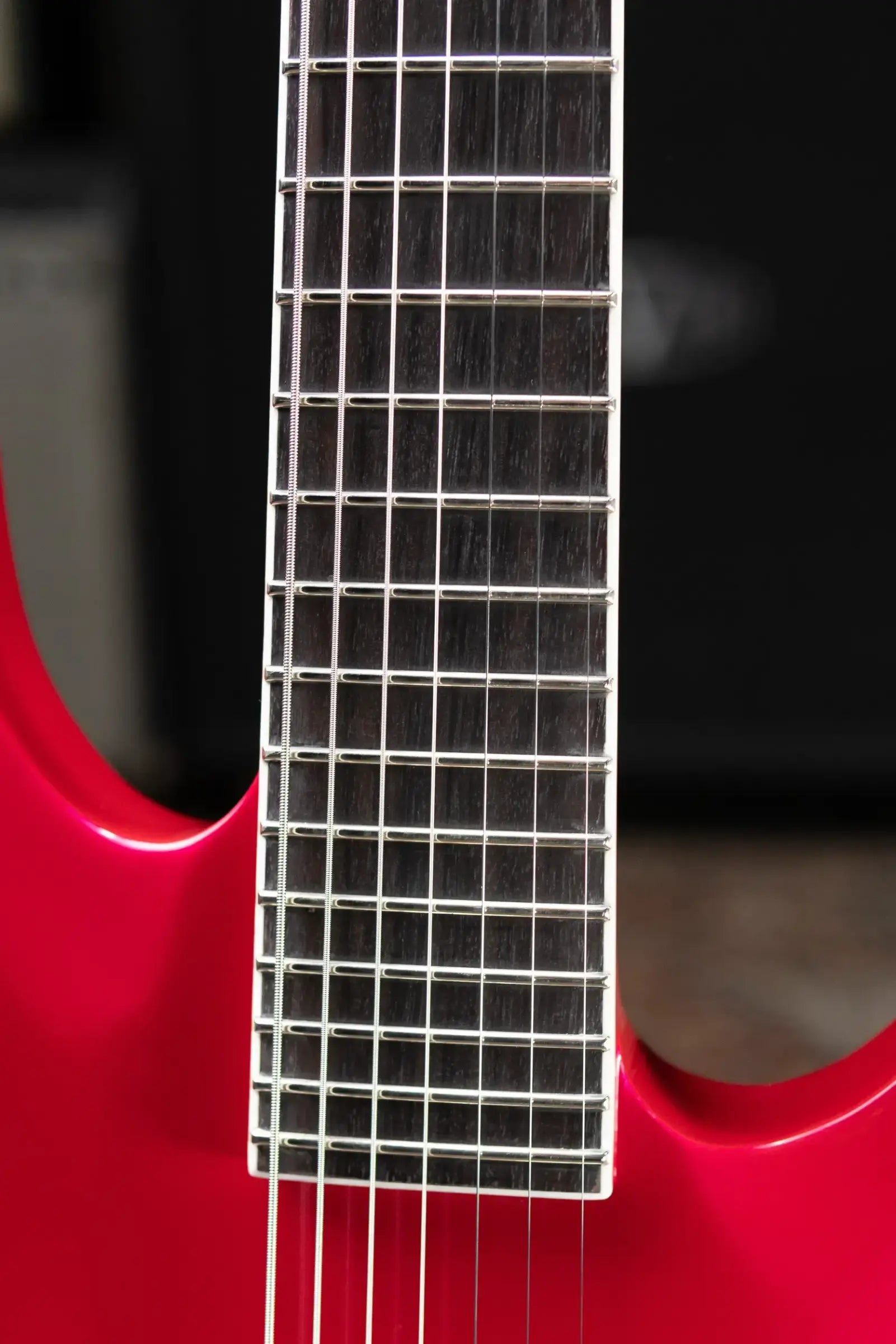 ESP LTD SC-607B Stephen Carpenter Signature 7-String Baritone Electric Guitar - Magenta with Hardshell Case