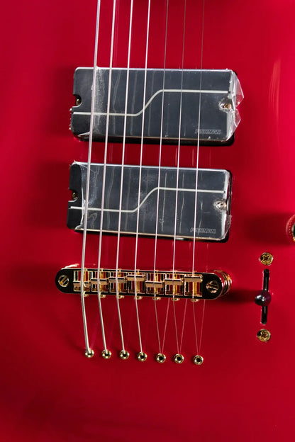 ESP LTD SC-607B Stephen Carpenter Signature 7-String Baritone Electric Guitar - Magenta with Hardshell Case