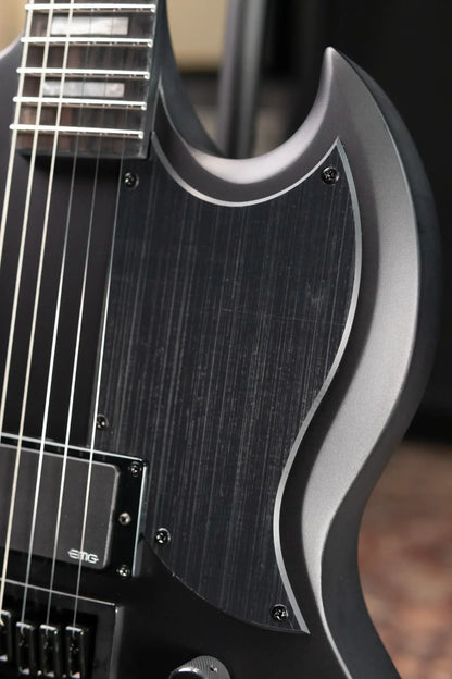 ESP LTD Viper-1001 Evertune Electric Guitar - Charcoal Metallic Satin