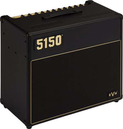 EVH 5150 Iconic Series EL34 40-watt 1x12-inch Tube Combo Amp - Black/Gold