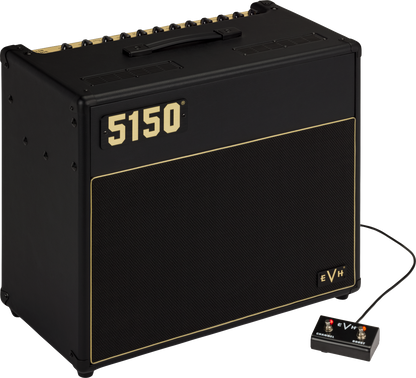 EVH 5150 Iconic Series EL34 40-watt 1x12-inch Tube Combo Amp - Black/Gold