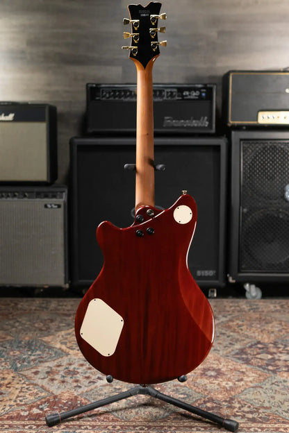 EVH SA-126 Special QM Semi-Hollow Electric Guitar - Tobacco Sunburst with Hardshell Case - Used