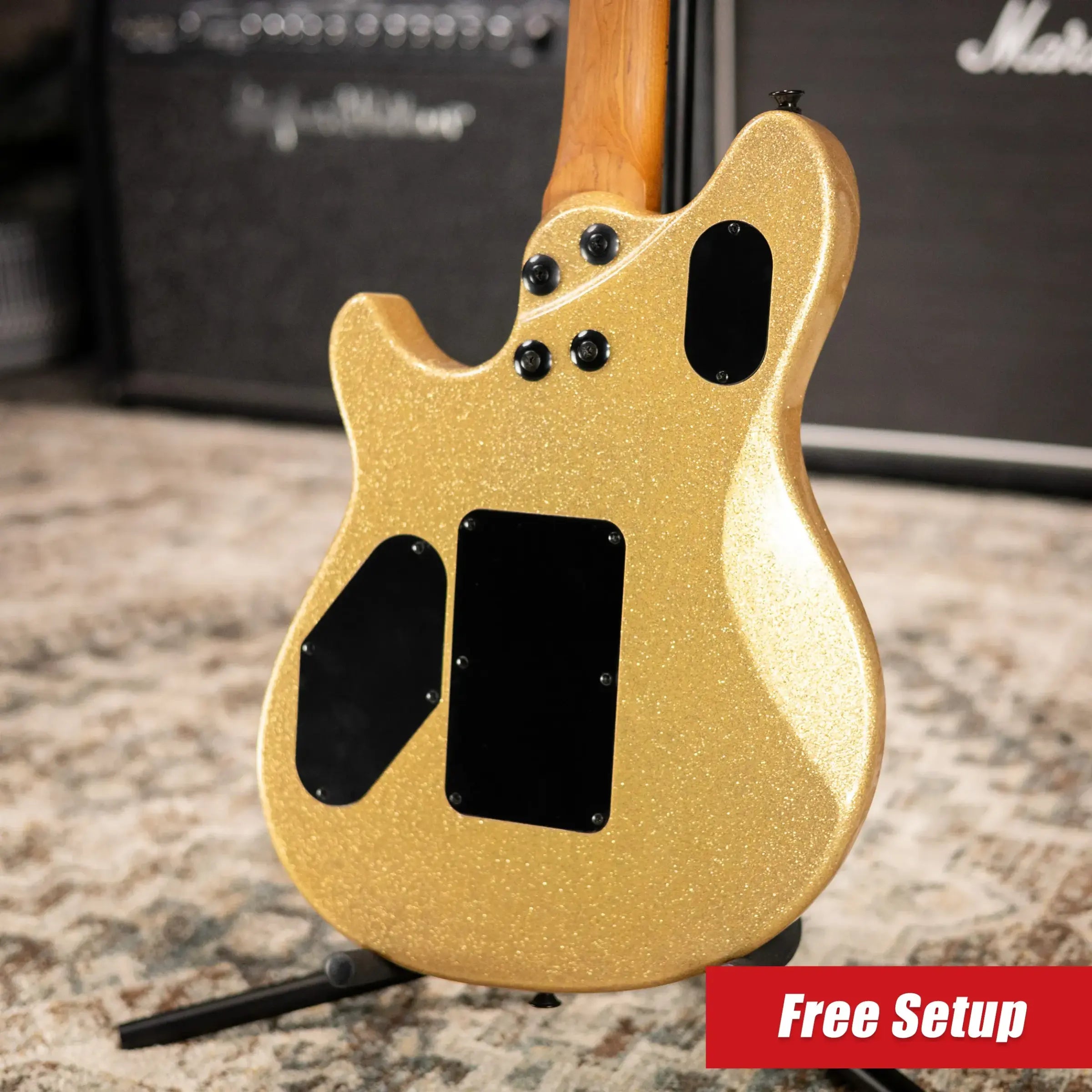 EVH Wolfgang Standard Electric Guitar - Gold Sparkle - Used