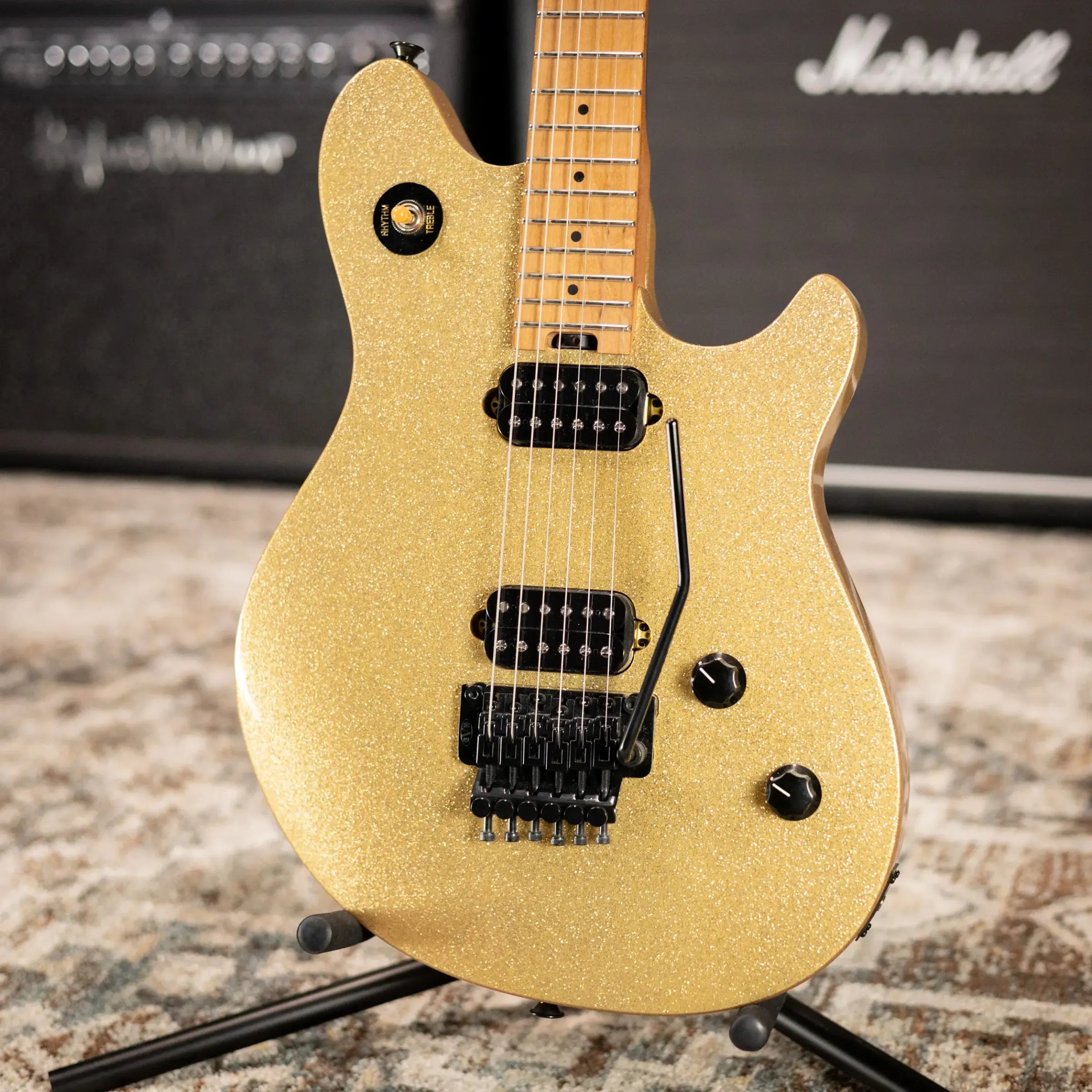 EVH Wolfgang Standard Electric Guitar - Gold Sparkle - Used