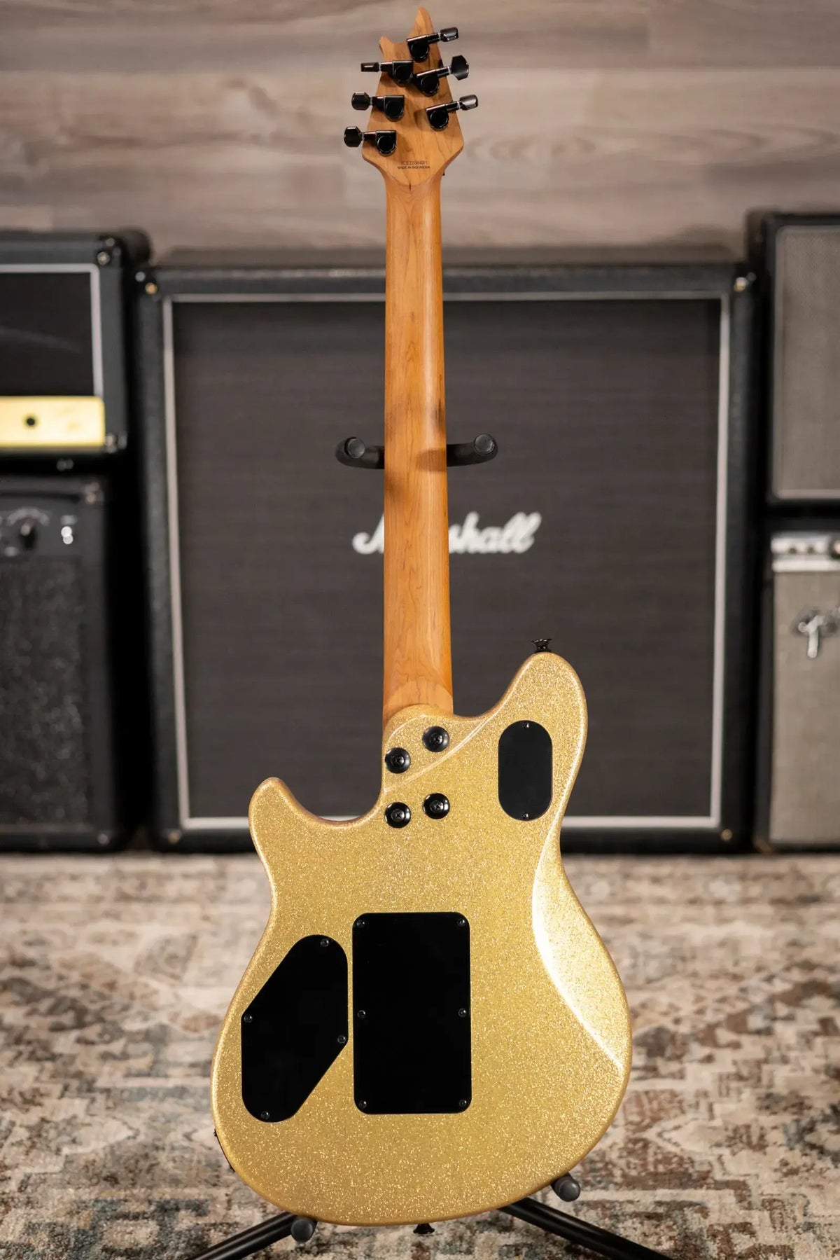 EVH Wolfgang Standard Electric Guitar - Gold Sparkle - with Epiphone Gig Bag - Used