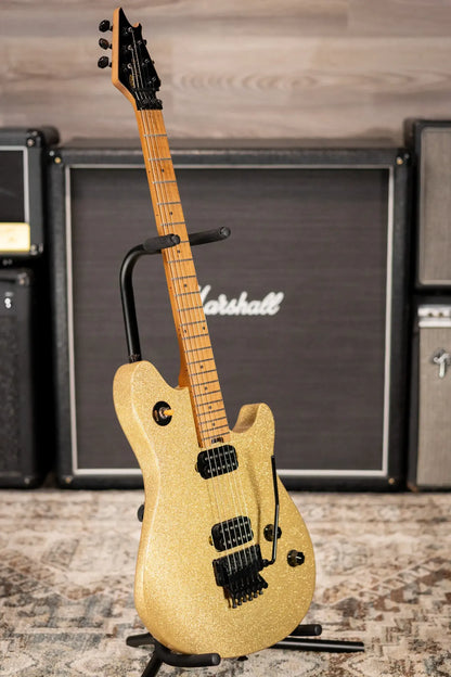 EVH Wolfgang Standard Electric Guitar - Gold Sparkle - with Epiphone Gig Bag - Used