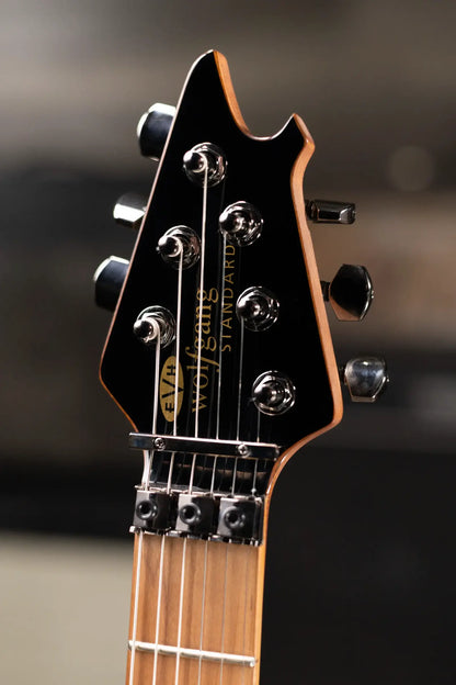 EVH Wolfgang WG Standard QM Electric Guitar - Transparent Amber