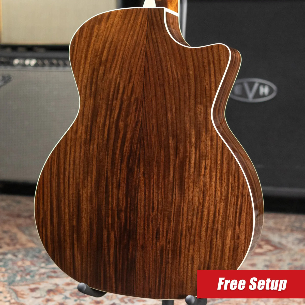 Eastman AC422LCE Left-Handed Grand Auditorium Acoustic/Electric Guitar with Hardshell Case