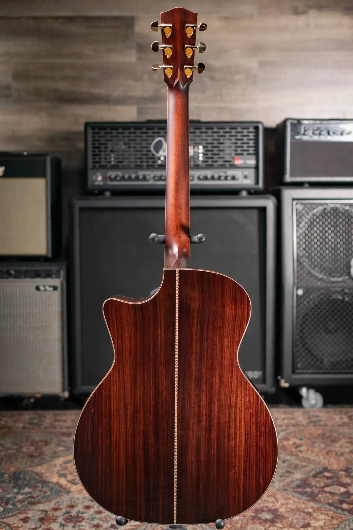 Eastman AC722CE-DF Grand Auditorium Acoustic/Electric Guitar - Dakota Fade with Hardshell Case