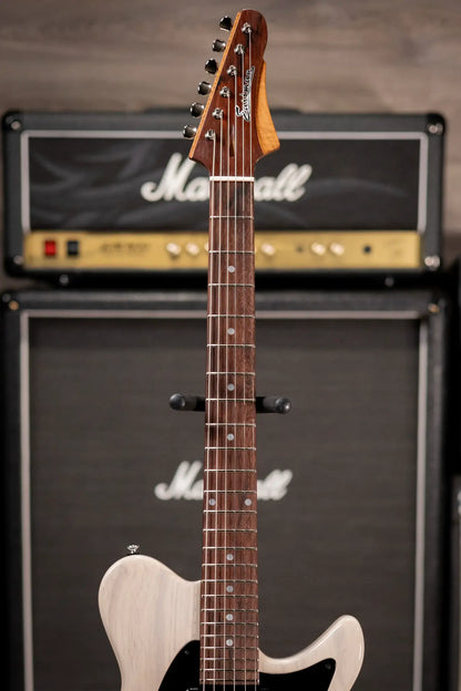 Eastman D'Ambrosio Series Offset '64 - Made in California - Electric Guitar - Vintage White with Hardshell Case