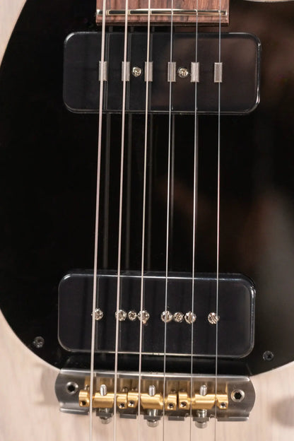 Eastman D'Ambrosio Series Offset '64 - Made in California - Electric Guitar - Vintage White with Hardshell Case