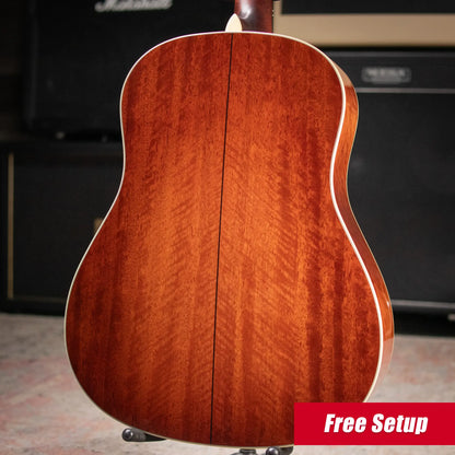Eastman E10SS-TC Thermo-Cured Dreadnought Acoustic Guitar - Sunburst with Hardshell Case