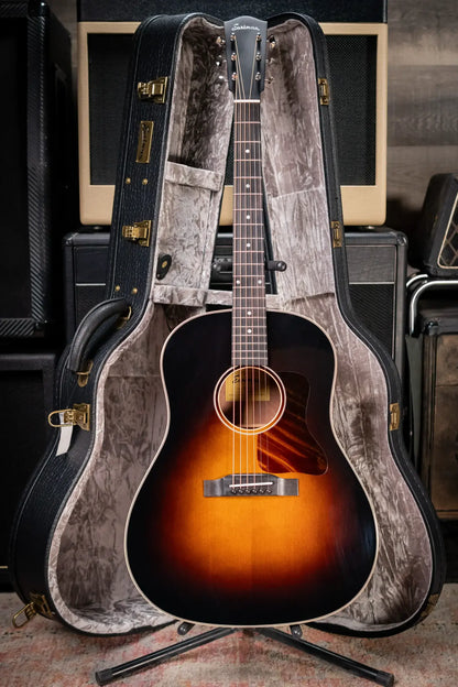Eastman E10SS-TC Thermo-Cured Dreadnought Acoustic Guitar - Sunburst with Hardshell Case