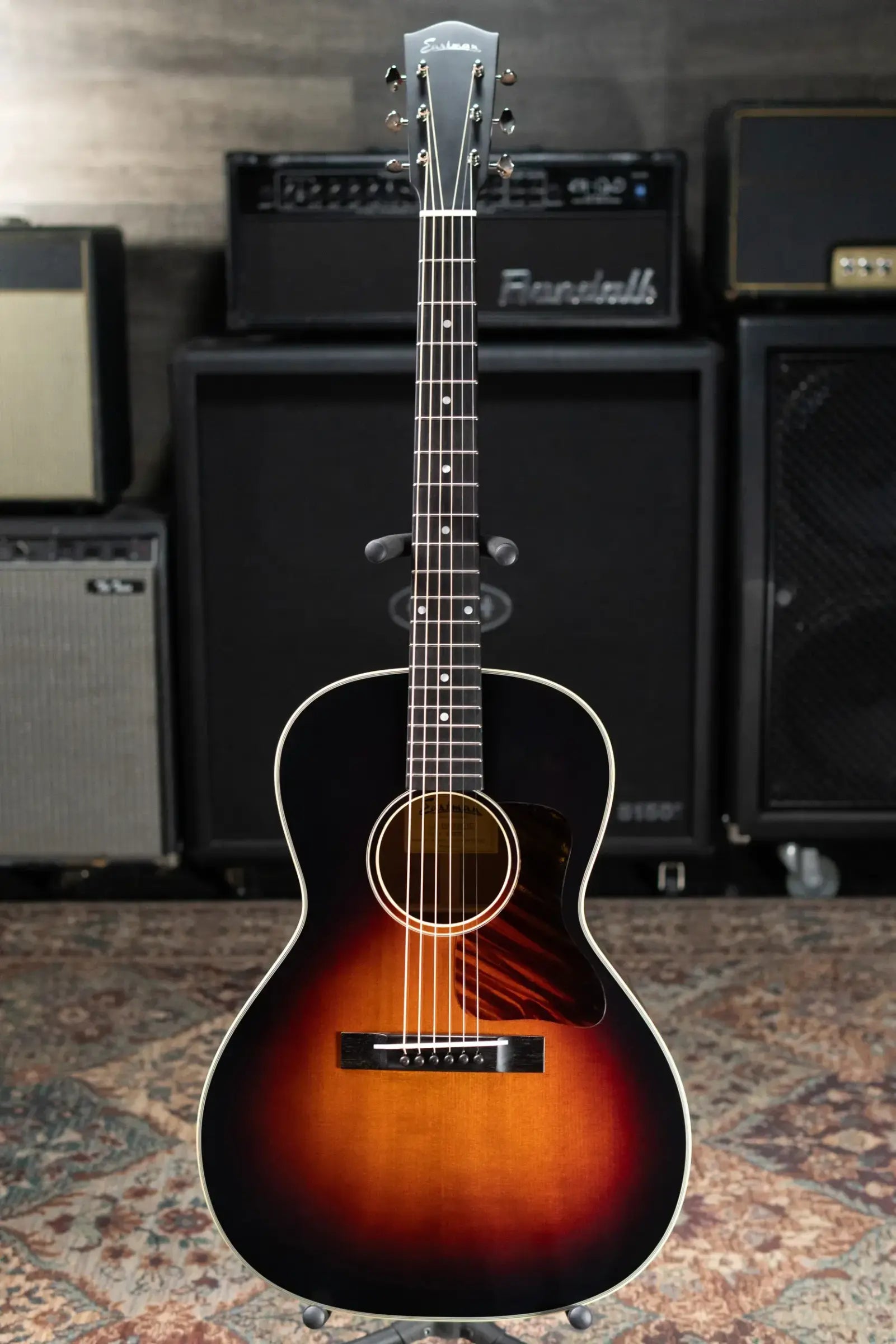 Eastman E10 OOSS-TC Acoustic Guitar - Sunburst with Hardshell Case