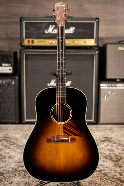 Eastman E20SS-TC Thermo-Cured Dreadnought Acoustic Guitar - Sunburst with Hardshell Case