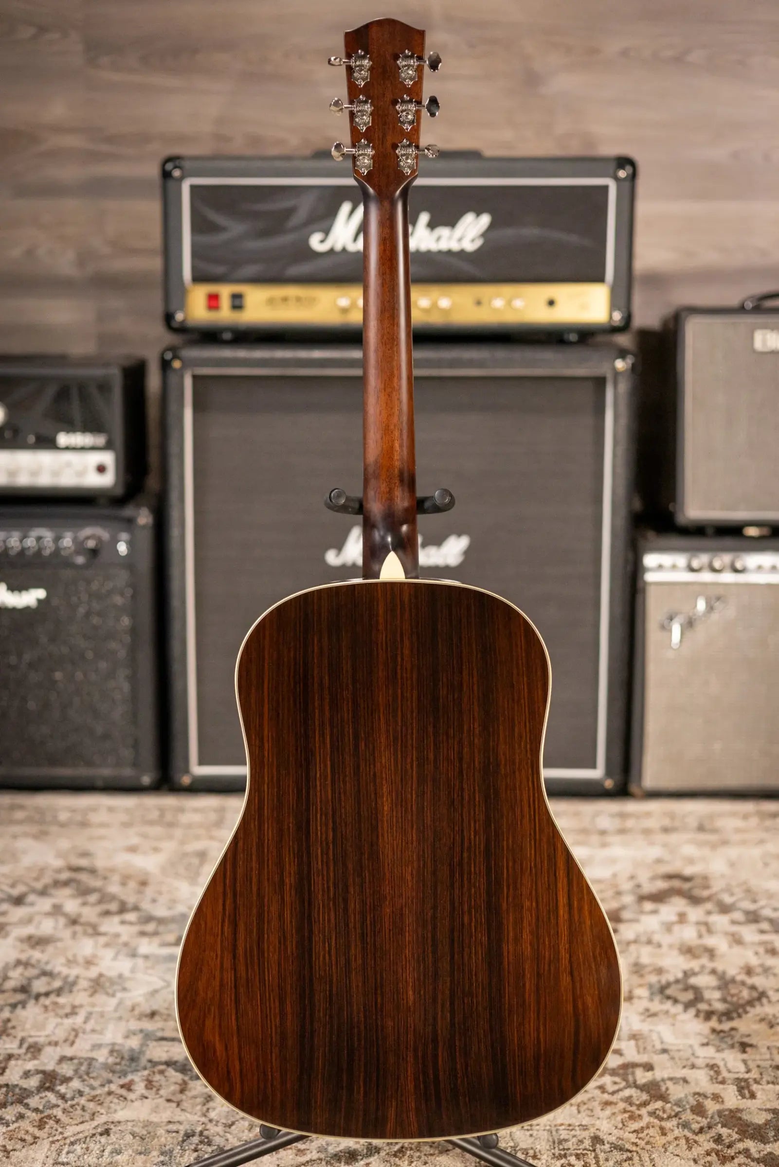 Eastman E20SS-TC Thermo-Cured Dreadnought Acoustic Guitar - Sunburst with Hardshell Case