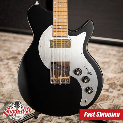 Eastman Fullertone SC '52 Electric Guitar - Moss Black with Gig Bag