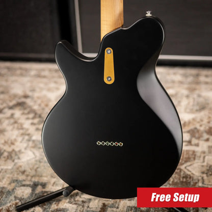 Eastman Fullertone SC '52 Electric Guitar - Moss Black with Gig Bag
