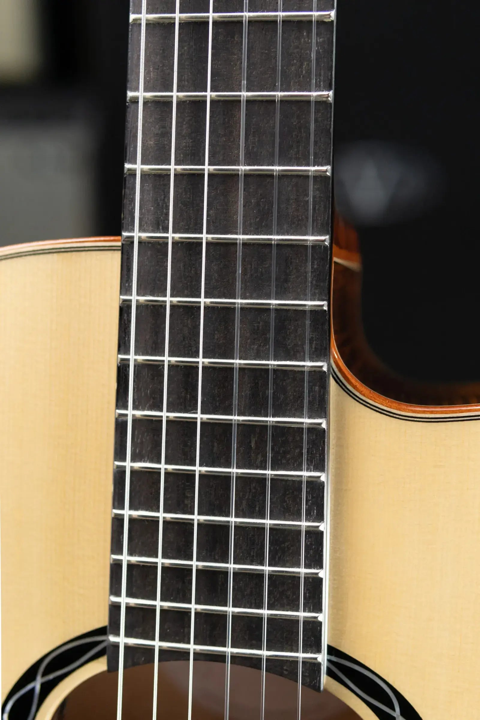 Eastman John Buscarino Cabaret Nylon Acoustic/Electric Guitar - Natural with Hardshell Case